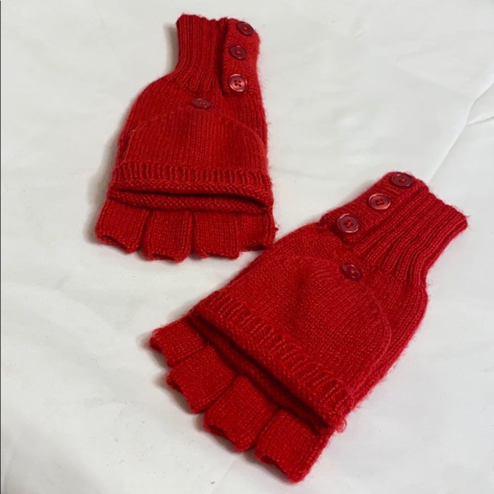 Christmas Red Mittens